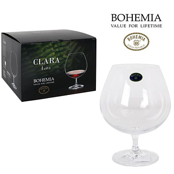 Set 4 Calices Conac  690Cc  Clara Bohemia                   