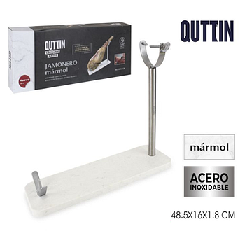 Suporte Presunto Marmore  48,5X16X1,8Cm  Quttin             