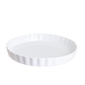 Tarteira Porcelana De Forno 24X3,5Cm Gourmet                