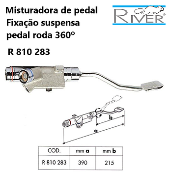 Misturadora De Pedal De Suspenção R 810 283  River          