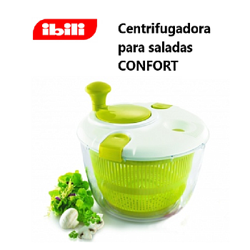 Centrifugadora Para Saladas Manivela Confort 20Cm Ibili     