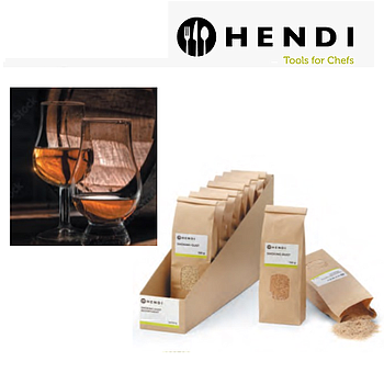 Aparas De Madeira Para Defumar Whisky 700 Gramas Hendi      