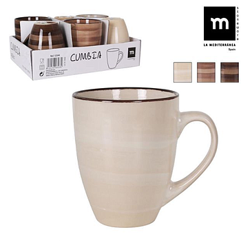 Caneca Mug Jumbo 450Cc Cumbia  La Mediterranea              