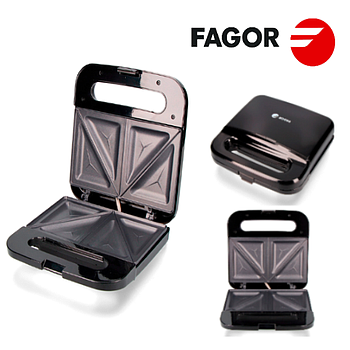 Sandwichera Easygrill 750W Fagor 26X25,5X10,6Cm             