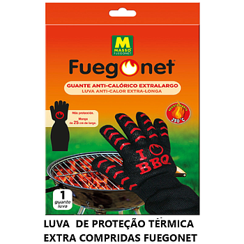 Luva De Proteção Térmica Longa 250ºc Fuegonet               