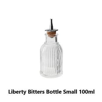 Garrafa Vidro Liberty Bitters 100Ml 12.8Cmx5.7Cm Beaumont   