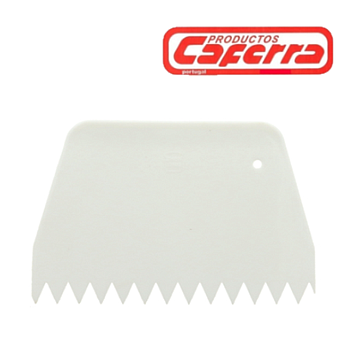 Raspador De Pastelaria Rectangular C/Dentes 13X10Cm         