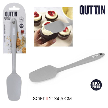 Espatula Silicone Flexivel Para 230ºc  21X4,5Cm  Quttin     