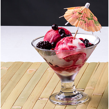 Taça Gelado Ice Ville Vidro 18,5Cl Ø10,7X10Cm Pasabhace     