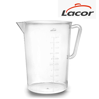 Jarro Medidor Pro 5Lt 20X27,5Cm Polypropileno Bpa Free Lacor