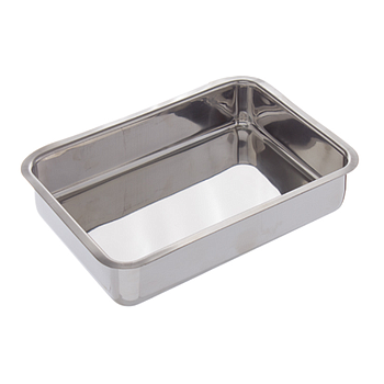 Tabuleiro Inox 40X30X6Cm                                    