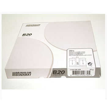 Filtro Papel B-20 (250Un) Bravilor Bonamat                  