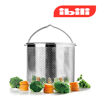 Cesto Inox Perfurado C/Asa Para Panela 16X16Cm Ibili        