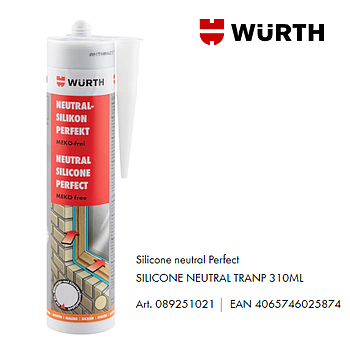 Silicone Neutral Perfect Tranp 310Ml Wurth                  