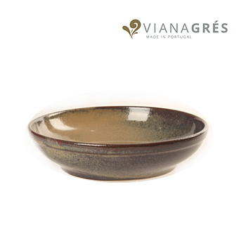 Saladeira Grês Organic Castanho 23X5.5Cm Vianagres          