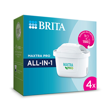 Pack 4 Maxtra Pro All-In-1-4 Meses 1050811 Brita            