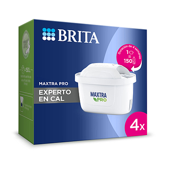 Pack 4 Maxtra Pro Experto Cal-4 Meses 1050823 Brita         