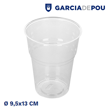 Copo Transp. Pla Compostável 575Ml Ø 9,5X13Cm 50 Unid.      