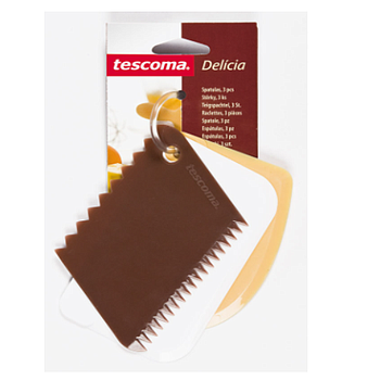 Conjunto De 3 Espátulas Delícias Tescoma                    