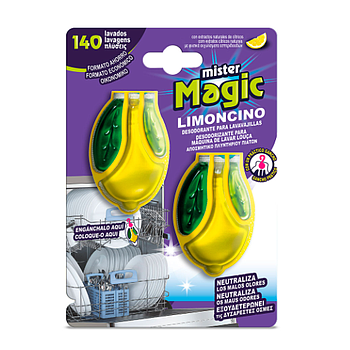 Desodorizante Máquina Loiça Mr.Magic Limão                  