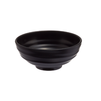 Tigela Red. Melamina Preto  Mate 16,5X8,5Cm 80Cl            