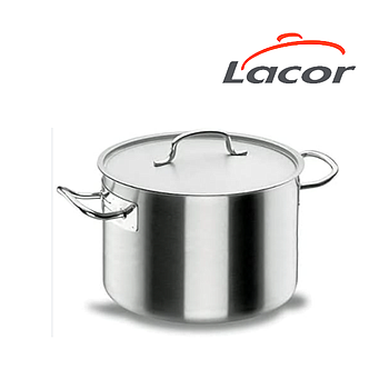 Panela Baixa C/Tampa 40X32Cm 40Lts Chef Classic Inox Lacor  