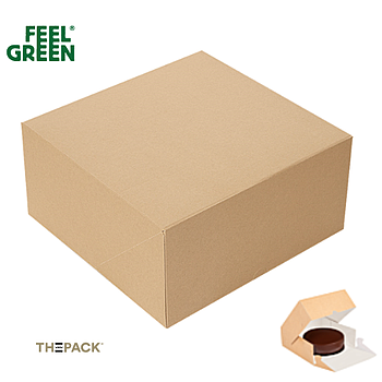 Caixa Cartão Kraft Sem Janela 17X14X11,5Cm  50 Unid         