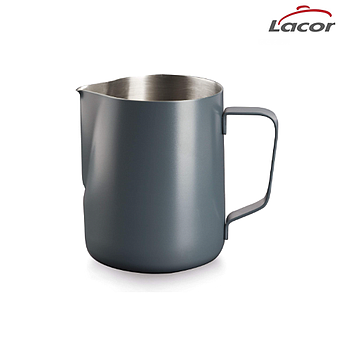 Leiteira Inox De Cor Cinza 350Ml Lacor                      