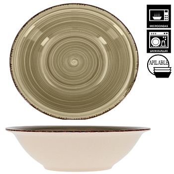 Saladeira 23Cm Natura Vita Ceramica Grés Qd                 