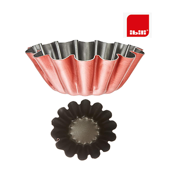 Forma De Pudim Flan Canelada Cupra 10X4Cm  Ibili            
