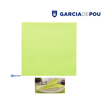 Guardanapos Double Point33X33Cm Verde Anis 50 Unid          