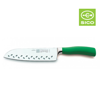 Faca Santoku C/Alvéolos 18Cm-Cb Verde  Primtech             