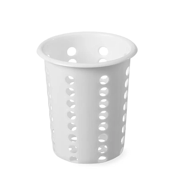 Cesto Para Talheres Plastico Branco Pp  97X137Mm            