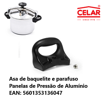 Asa De Baquelite Panelas De Pressao Alumínio Celar          
