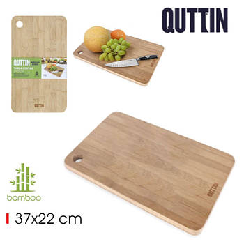 Tabua De Corte Em Bambu 37X22X2Cm Quttin                    