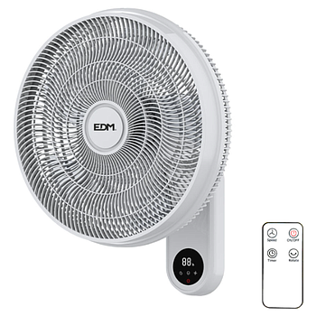 Ventoinha De Parede 55W; 57,24 Db; 40 Cm Com Comando        