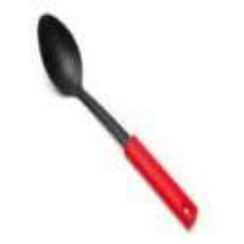 Colher Servir Nylon 32Cm Cabo Vermelho                      