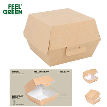 Concha Hamburguer Thepack 14,4X13,6X9,2Cm Cartao 50 Unid    