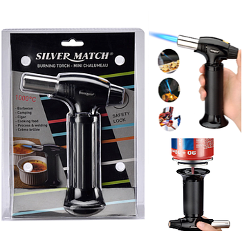 Maçarico A Gás Para Cozinha Recarregável 12X6X15,8Cm 1000ºc 