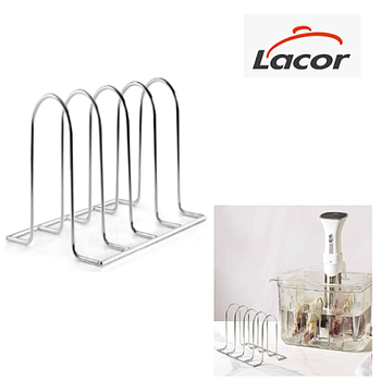 Suporte Inox Para Para 4 Sacos Sous Vide 13,5X20X13,5Cm     