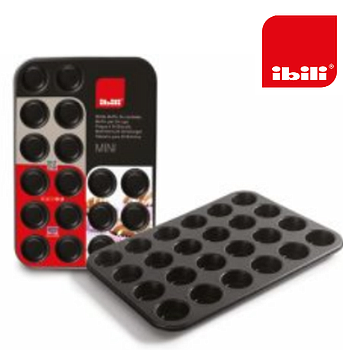 Molde Mini Muffin 38X26X2.3Cm 24 Cavidades Ø 5Cm Ibili      