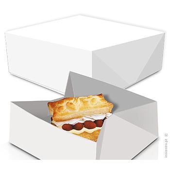 Caixa Cartolina Para Bolos Nº1 12X18X6Cm 100 Unid           