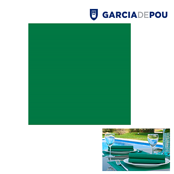 Guardanapo 40X40Cm Verde Jaguar  Airlaid 50 Unid            