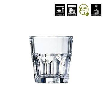 Copo Baixo 16Cl Temperado Granity                           