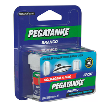 Epóxi Profissional Bicomponente Branco 44Ml Pegatanke       