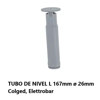 Tubo De Nivel Maquina Lavar L-167Mm Ø26Mm  Colged,Elettrobar