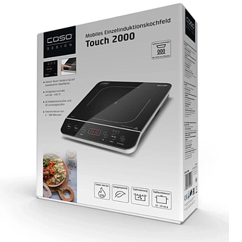 Placa De Indução 2000W 60-240ºc  10 Niveis Potencia Caso    