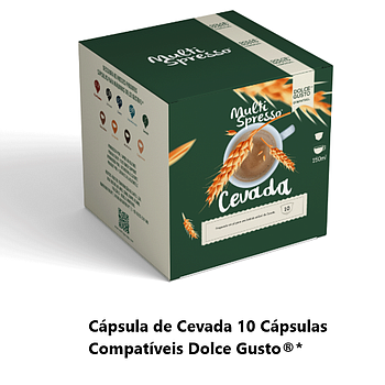 10 Capsulas Multispresso Dulce Gusto Cevada                 