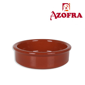 Caçarola Em Barro Vitrificada 8X2,5Cm Azofra                