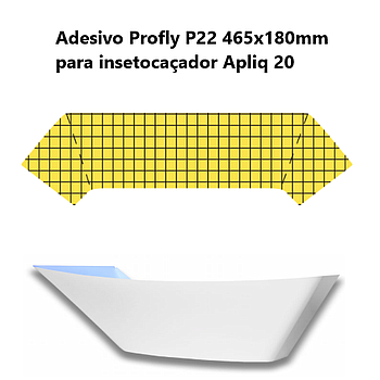 Adesivo Para Insetocaçador P22 465X180Mm Unidade            